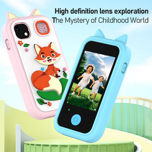 โทรศัพท์อัจฉริยะหน้าจอสัมผัสรุ่นใหม่สำหรับเด็กพร้อมกล้องคู่สำหรับเด็กหัดเดินของเล่นพร้อมเกมรูปถ่ายเพลงของขวัญวันคริสต์มาสวันเกิด - Product Image 2