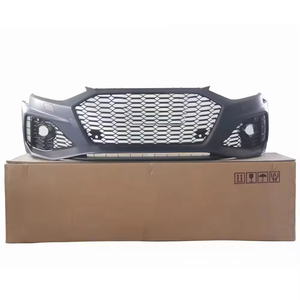 Vente en stock aux États-Unis : Kit de pare-chocs avant style RS4 pour <span class=keywords><strong>Audi</strong></span> A4 B9.5 <span class=keywords><strong>2020</strong></span> à 2024, fourni en gros par l'usine, avec calandre noire en nid d'abeille - Product Image 4