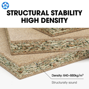 High Quality Material Particle Board Timber <strong>Factory</strong> Melamine Laminate <strong>Chipboard</strong> FSC - Product Image 2