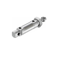 Cylindre pneumatique standard DSBC-32-100-PPVA-N3 ISO15552, cylindre tampon pneumatique réglable à double action 32-100