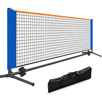 Accessoires de filet de pickleball multifonctionnels pour enfants, motifs personnalisables, cadre métallique portable et détachable, pour le tennis