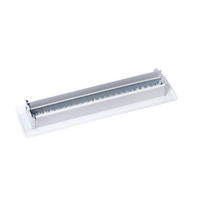 Grille d'aération extérieure moderne en aluminium et acier pour système de ventilation efficace en entrepôt et salon
