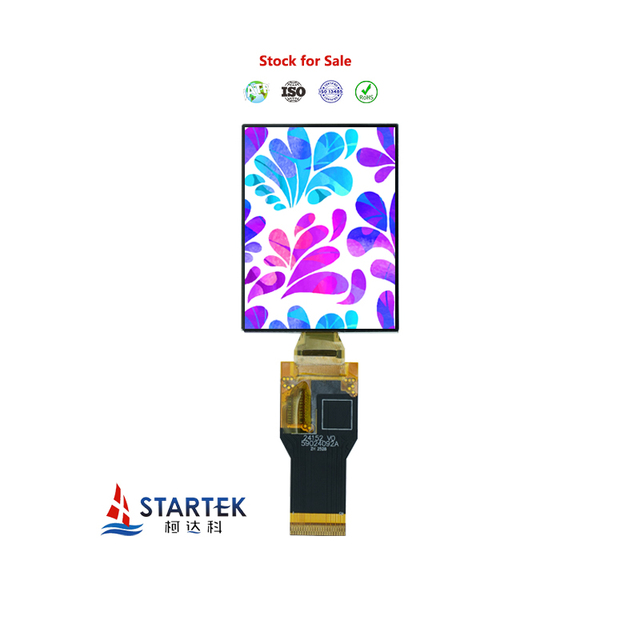 LCD Factory 2.4 Inch 450*600 LTPS Oled Lcd MIPI SPI MCU Interface AMOLED Display