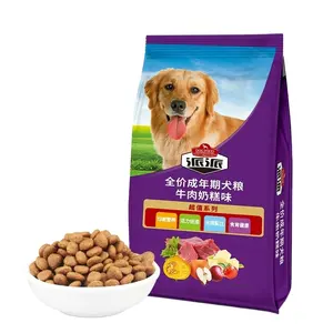 Profissional Seco Dog Food Adulto Congelador Cru Natural Dog Food Bem-Estar Completa Bulk Dog Food Atacado