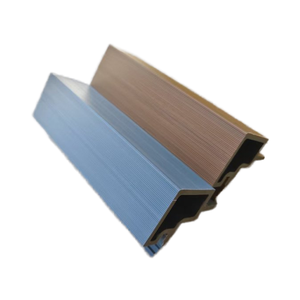Moulure de garniture de bord en WPC-Profil de transition en <span class=keywords><strong>bois</strong></span> en plastique pour les coins de mur de revêtement de sol Protection de mur protecteur d'angle hôpital - Product Image 6
