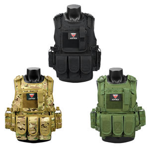 Chalecos Tácticos de Poliéster, Nuevo Diseño, Personalizados, para Entrenamiento al Aire Libre, Negros, Molle, Liberación Rápida, Portaplacas - Product Image 5