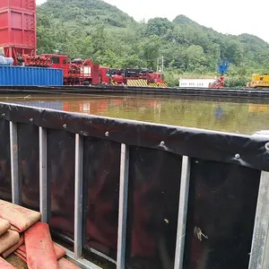 Padong tanque de água dobrável de pvc, recipientes de armazenamento de tanque de água chuva portátil e dobrável de 1000 litros e 3000 litros