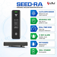 Détecteur de rayonnement nucléaire IP67 SEED-RA CsI SiPM X Gamma 50g Bluetooth 100h Dosimètre portable haute sensibilité industrielle