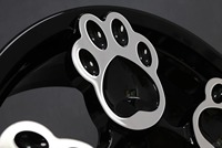 Jantes forgées LZT-221 Teddy Bear, jantes mignonnes de 17 et 18 pouces, couleur noire, jantes en alliage d'aluminium pour voiture, jantes en alliage pour MINI