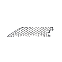 Nouvelle grille inférieure de pare-chocs avant 2025 en plastique avec support de capteur radar pour Bentayga OEM 36A807675M 36A807805A LUJESS