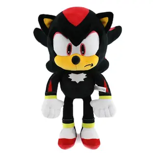 Fabricantes atacado 50 estilos de brinquedos de pelúcia Sonic ouriço, jogos de desenho animado, bonecos periféricos de filmes, mochilas para presentes para crianças