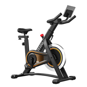 Bicicleta de ejercicio de acero blanco de fabricante chino, bicicleta giratoria de diseño personalizado - Product Image 2
