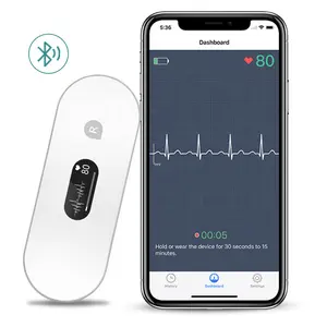 หน้าจอ EKG Telehealth ส่วนบุคคลของ lepu พร้อมแอปและซอฟต์แวร์พีซีฟรี