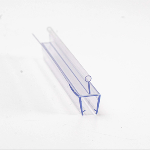 <span class=keywords><strong>Joint</strong></span> <span class=keywords><strong>de</strong></span> porte <span class=keywords><strong>de</strong></span> <span class=keywords><strong>douche</strong></span> Hydrorelax en PVC transparent sans cadre, profil en U avec balayage inférieur pour verre <span class=keywords><strong>de</strong></span> 6/8/10 mm - Product Image 1