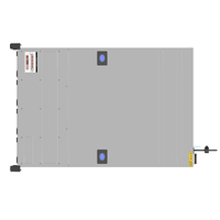 2U 12-Bay Servergehäuse mit 12GB Direktübertragungs-Backplane Direktverkauf ab Werk Unterstützt Maßgefertigte Servergehäuse auf Lager