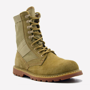 Özel açık yürüyüş botları yüksek Top takım çizmeler çöl Trekking eğitim erkekler için taktik çizmeler - Product Image 4