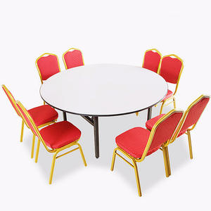 Venta al por mayor apilable Hotel Iglesia boda usado celebración ceremonia Conferencia sillas marco dorado rojo banquete salón evento <span class=keywords><strong>silla</strong></span> - Product Image 1