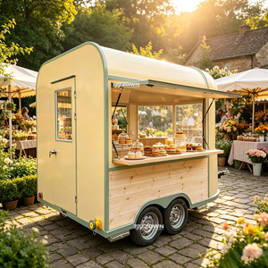 Corrosion‑Proof Stainless Steel Commercial Food Cart Custom Power Supply Concession for Outdoor Event Street Food Business - Product Image 1
