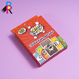 Juego de Cartas Familiar de Estilo Cómic Árabe, Fabricado en China, Tarjetas <span class=keywords><strong>Flash</strong></span> de Alta Calidad con Impresión Ecológica para 2-6 Jugadores - Product Image 4