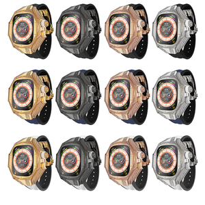 ตัวเรือนนาฬิกาคุณภาพสูง ดีไซน์เท่ห์  แบบสั่งทำพิเศษ สีเงิน หลายสี หรูหรา ฝังเพชรโมอิสซาไนต์ด้วยมือ  ตัวเรือนนาฬิกาดัดแปลง - Product Image 4