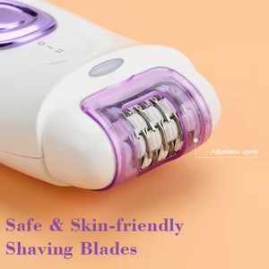 YOUMAY <span class=keywords><strong>épil</strong></span>ateur électrique rechargeable 2 en 1 <span class=keywords><strong>épil</strong></span>ateur professionnel pour femmes rasoir pour femmes - Product Image 4