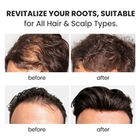 Shampoo activateur de racines pour hommes, gingembre, réglisse, traitement anti-chute de cheveux, shampooing à base de plantes pour la croissance des cheveux