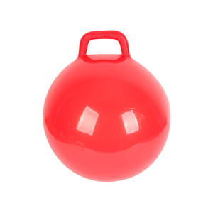 Balle de <span class=keywords><strong>Yoga</strong></span> Anti-éclatement pour enfant et adulte, 45cm, LOGO personnalisé OEM de dessin animé, équilibre écologique, entraîneur de saut en PVC avec poignée - Product Image 5