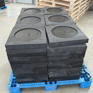 แผ่นรองรับเครน UHMWPE รูปทรงกลมและสี่เหลี่ยม ราคาโรงงาน ผลิตตามสั่ง สำหรับอุปกรณ์หนัก - Product Image 3