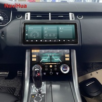 Radio para Auto NaviHua con Pantalla Táctil Android de 12.3 Pulgadas para Range Rover Sport L494 2014-2017, Sistema Multimedia con GPS, Nueva Actualización