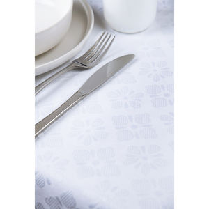 Tovaglia Excelsa in Cotone Jacquard 180x140 Cm Bianca - Product Image 3