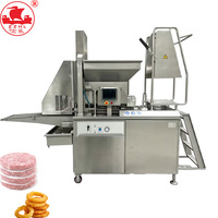 Machine automatique commerciale pour la fabrication de hamburgers / Machine à former des galettes de viande de poulet, pour former des galettes et des nuggets portionnés