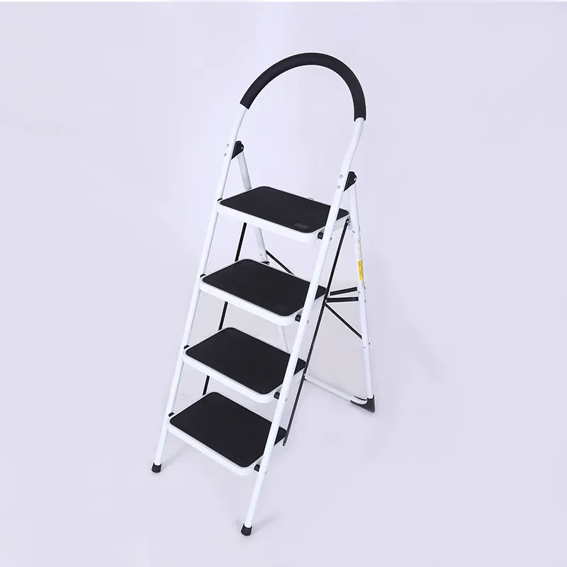 Ronde Pijp Stalen Ladder Familie Gebruik Purpose Stand Folding 5 Stap Ladders
