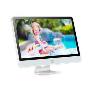 จอภาพ LCD ขนาด 10 นิ้วสำหรับการตรวจสอบเครื่องบันทึกเงินสด POS พร้อมอินพุต AV หน้าจอ LED แบ็คไลท์สีดำสำหรับใช้ในธุรกิจ - Product Image 2