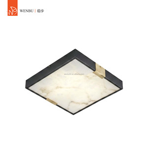 Luxury Hotel Room Brass <b>Ceiling</b> Mounted <b>Modern</b> Alabaster Pendant Lamp Bedroom Nordic <b>Ceiling</b> <b>Light</b> for Living Room - Product Image 1