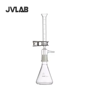 Micro Reagent Filtration Apparatus Glass Sand Core Vacuum Filter Unit Device With Filter Cup 25 ML Receive Bottle 250mL