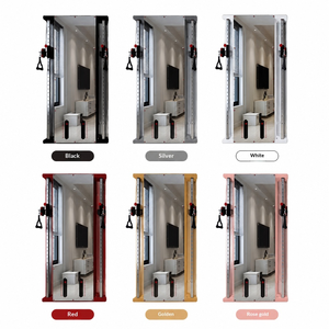 Rack Multifunzione Commerciale 2026 Pieghevole a Parete <span class=keywords><strong>per</strong></span> Squat con Pila di <span class=keywords><strong>Pesi</strong></span>, Trainer Funzionale in Acciaio <span class=keywords><strong>per</strong></span> Uso Domestico - Product Image 2