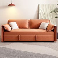 Elefantenohr-förmiges, faltbares, multifunktionales, kleines, einteiliges Teleskopbett im minimalistischen, modernen Design mit hochelastischem Schaumstoff