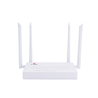 FTTH XPON WiFi ONU V2804AC-Z 4GE WiFi USB Gateway Fiber Komersial untuk Jaringan