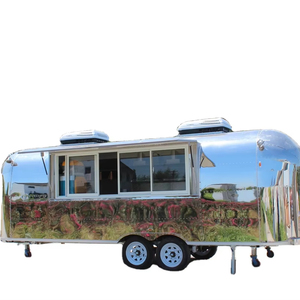 Camioncino per Fast Food in Acciaio Inox a Forma di Caterpillar con Alimentazione 220V per Hotel e Uso Domestico - Product Image 1