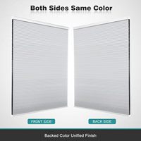 Persianas de Panal Eléctricas Personalizadas de Estilo Popular, Persianas de Panal Inalámbricas Horizontales Integradas para Ventana