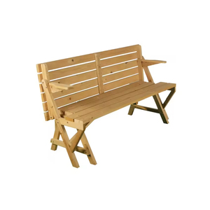 ชุดโต๊ะไม้ปิกนิกพับได้สำหรับงานปาร์ตี้ลานกลางแจ้งโต๊ะปิกนิกไม้อเนกประสงค์ - Product Image 4