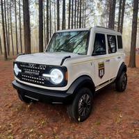 Jeep électrique pour passagers avec une autonomie NEDC de 101-200 km, une vitesse de 60/72 km/h et une puissance de 50 kW