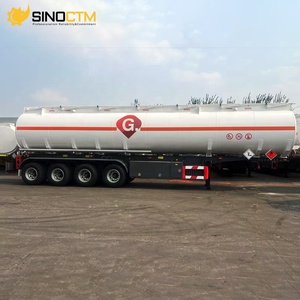 Semi-remorque citerne à carburant 4 essieux 45000L 50000L en acier inoxydable, remorque citerne à huile 5C pour le <span class=keywords><strong>transport</strong></span> de diesel et d'essence - Product Image 3