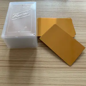 Usa 0.22Mm Metalen Visitekaartje Leeg Credit Card Size Aluminium Id-kaart Voor Dye Sublimatie Afdrukken Populaire Warmteoverdracht blanks