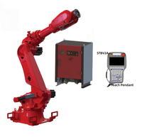 Robot de Paletización de Servicio Pesado con Motor PLC, Brazo Robótico OEM de 220 kg de Carga Útil, Robot de Pintura por Pulverización para Línea de Manipulación y Empaquetado de Materiales