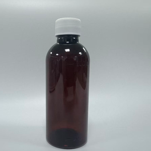 Usine directement 90ML Ambre Usine En Gros En Plastique Toux Sirop Bouteille Médecine Bouteille En Plastique - Product Image 5