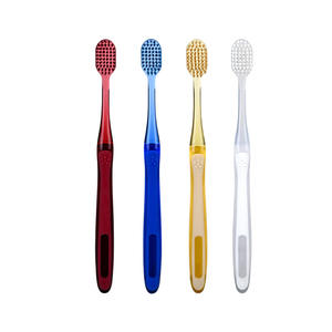Brosse à dents personnalisable à poils souples et colorés pour adultes, largeur large, nylon, usage domestique SF1214 - Product Image 1
