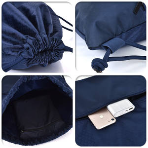 High-capacity Travel Sports Backpack Soccer Ball Storage Bag Elastic Functional <b>Basketball</b> Fitness Drawstring Shoulder Bag - Product Image 3