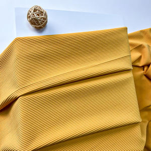 Tissu élastique à 4 voies en nylon, chandail orange jaune spandex, tricot côtelé, mat, en stock, pour <span class=keywords><strong>maillot</strong></span> <span class=keywords><strong>de</strong></span> <span class=keywords><strong>bain</strong></span>, livraison gratuite - Product Image 3