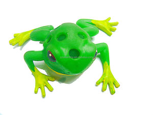 Juguetes de Animales de <span class=keywords><strong>Granja</strong></span> de Goma Elástica, Rana Decorativa, Juguetes Novedosos para Apretar, Juguetes Pop-up - Product Image 5